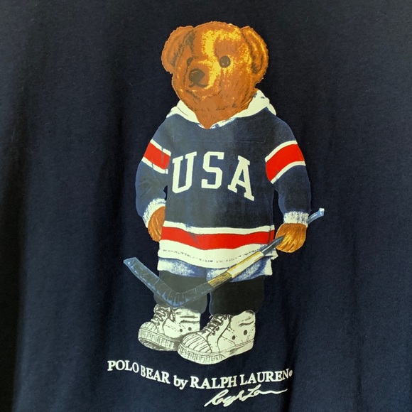 Polo by Ralph Lauren Shirts | Ralph Lauren Polo Bear Hockey | Poshmark